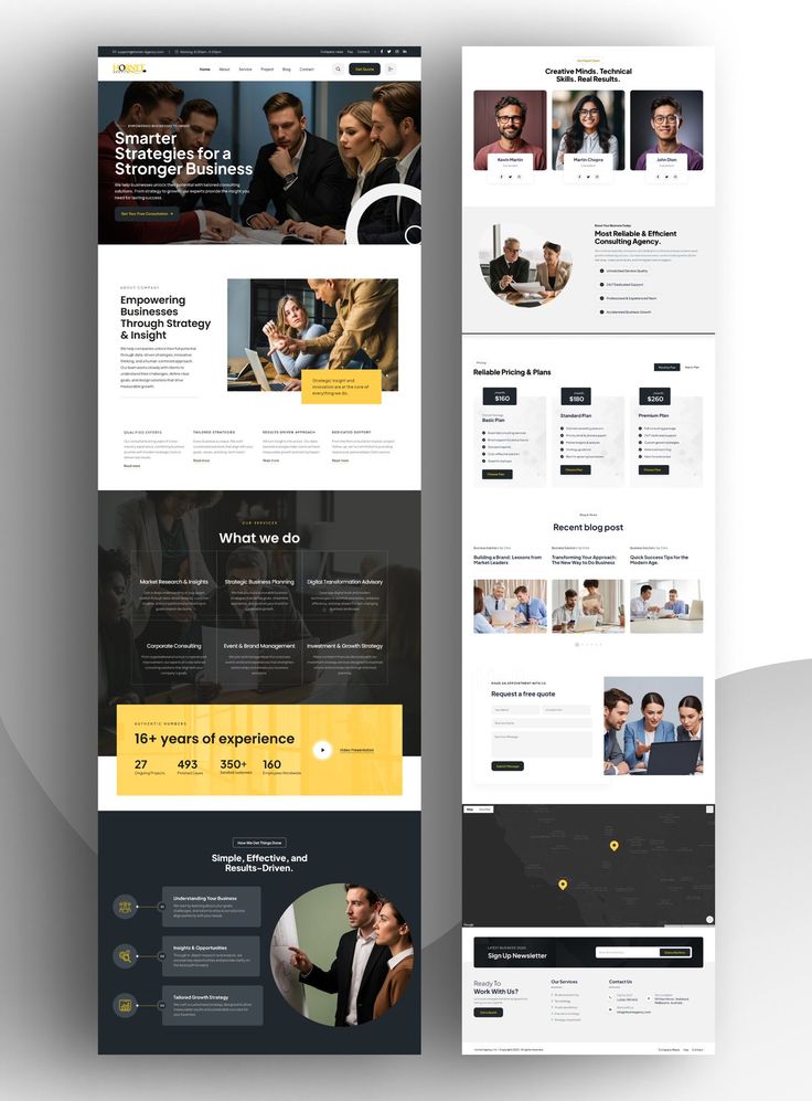 Consulting Agency Website