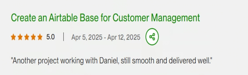 Create an Airtable Base for Customer Management